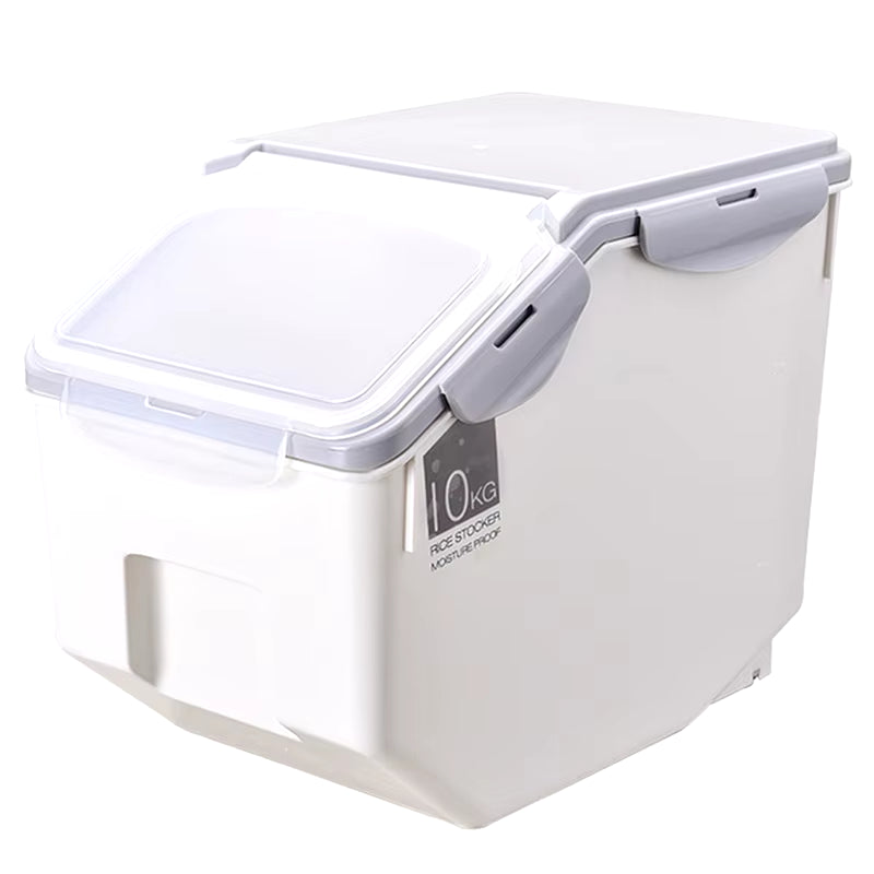 5Kg Large Capacity Dog Feeders Sealed Food Storage Bucket Moistureproof Pet Food Container Storage Tank Home Rice Storage Box