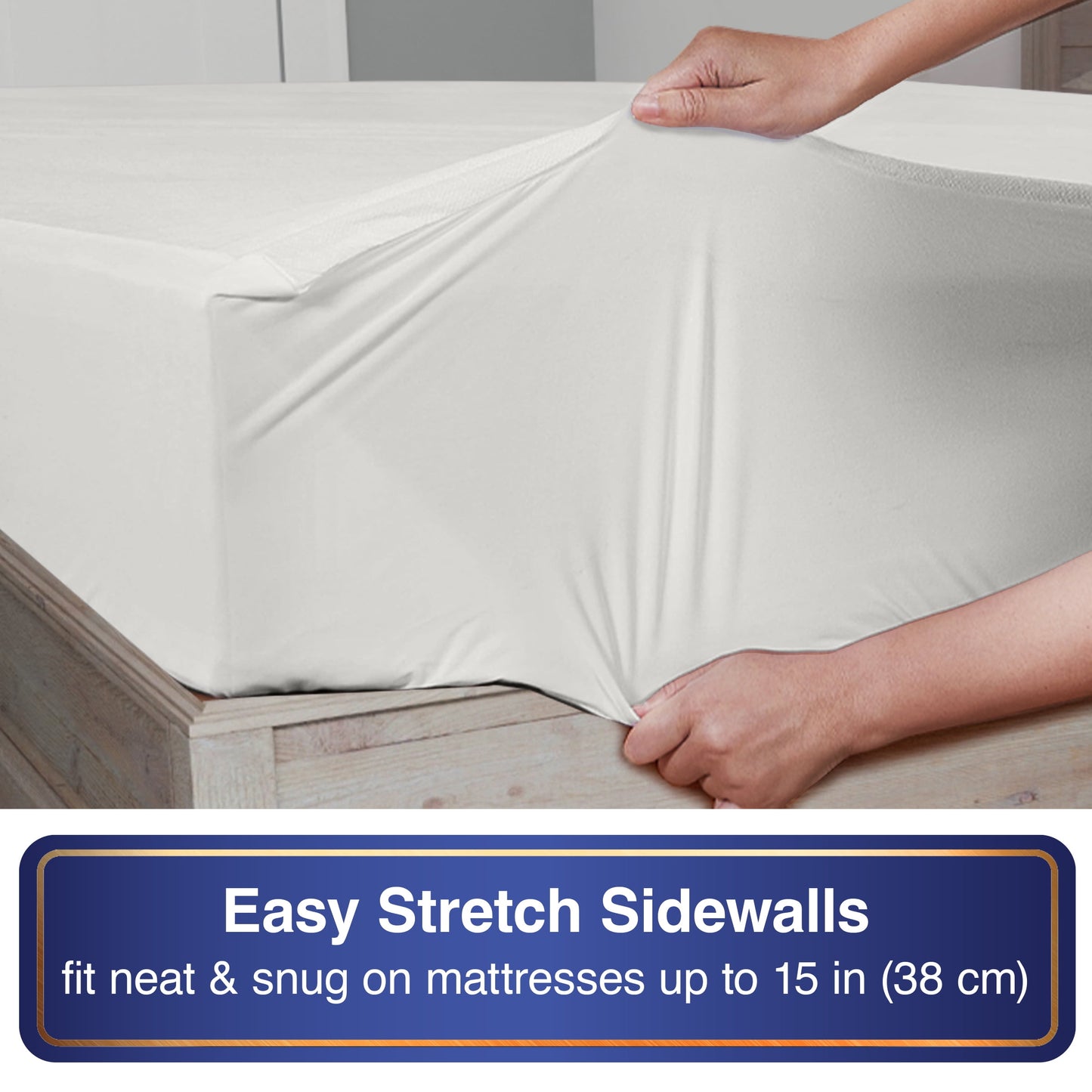 All-In-One Bed Bug Blocker Waterproof Zippered Mattress Protector, Twin-Xl